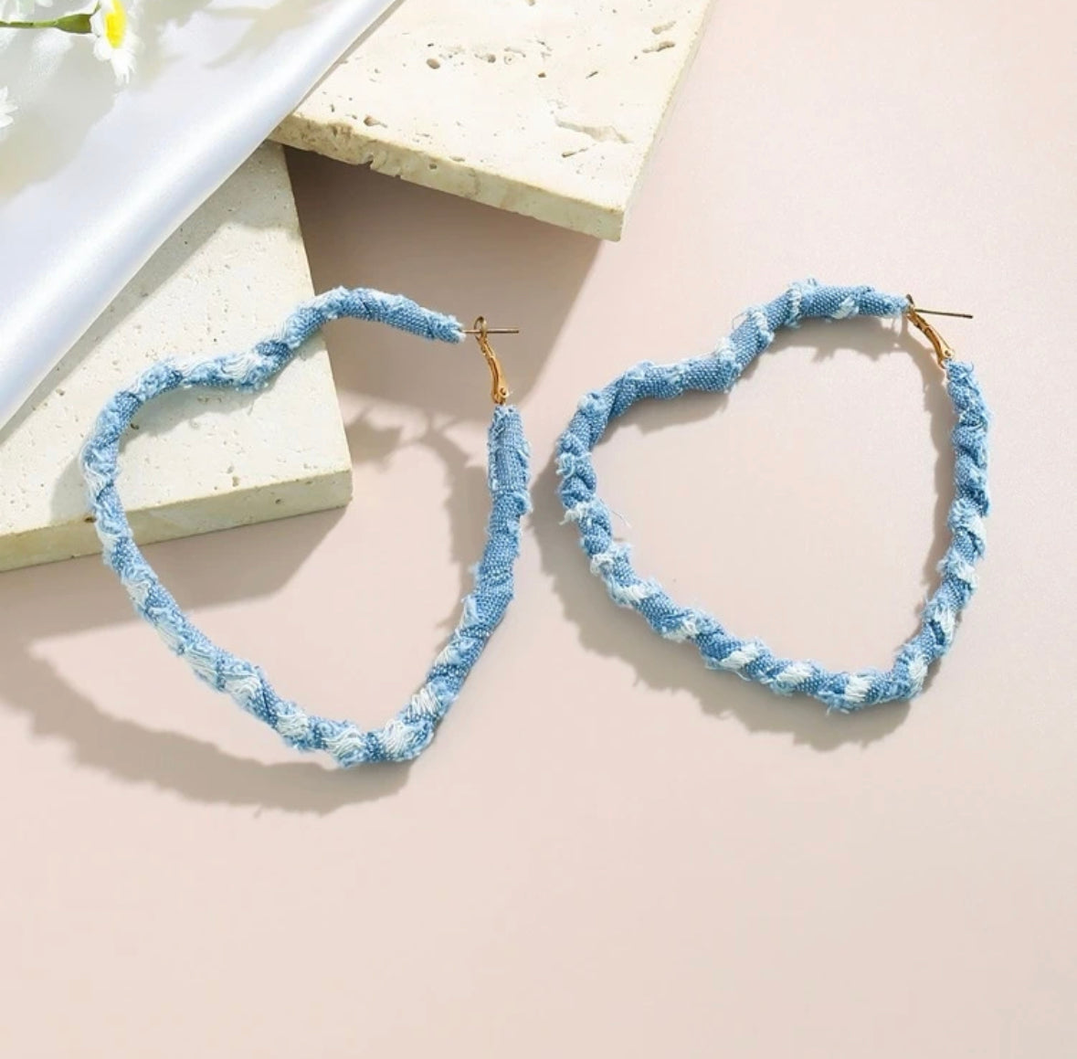 Denim Hearts