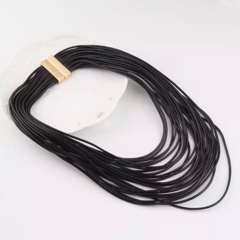 Talia Black Necklace