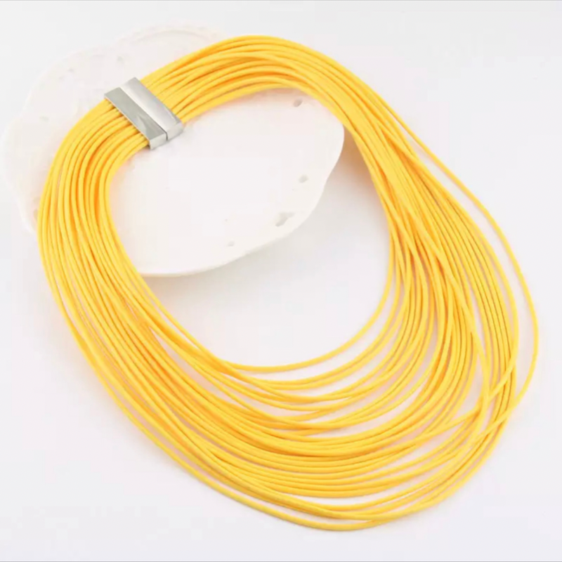 Talia Yellow Necklace