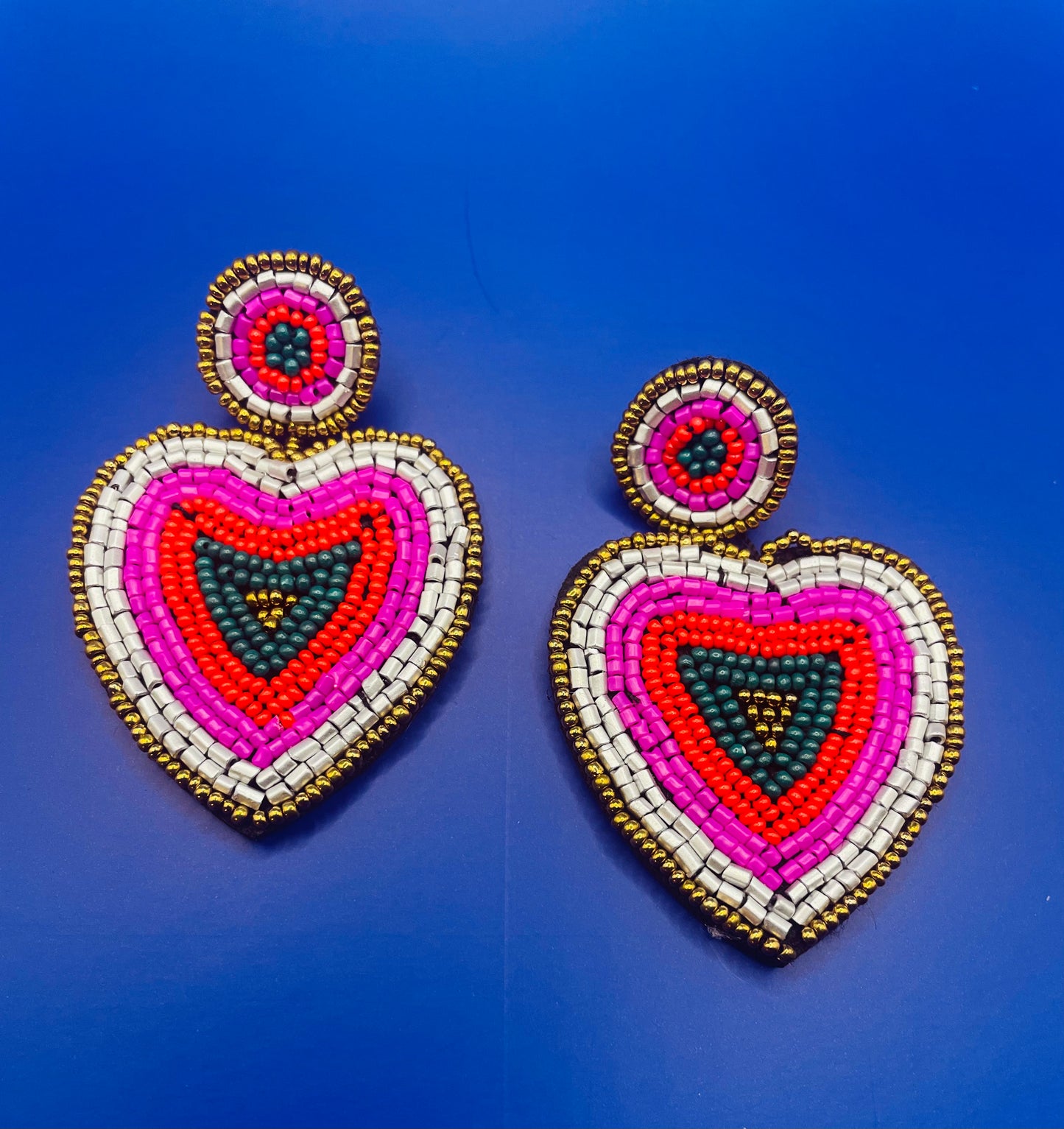 Beaded Hearts
