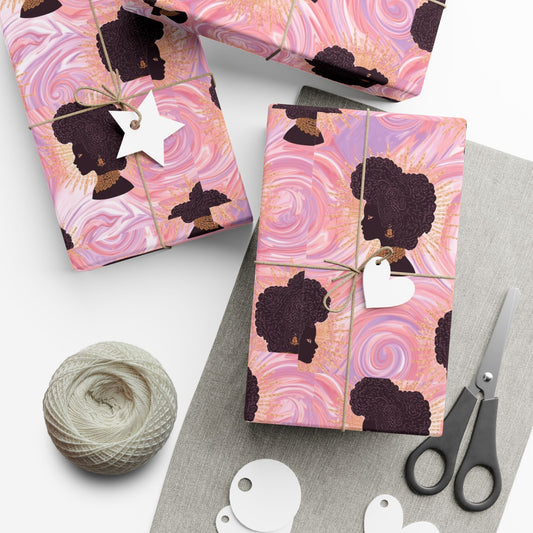 Candy Queen Holiday Gift Wrapping Paper