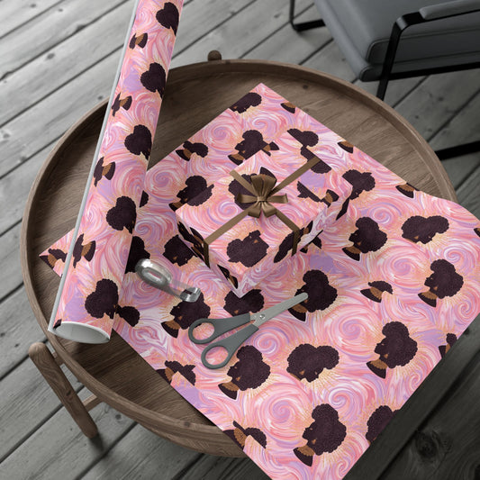 Candy Queen Holiday Gift Wrapping Paper