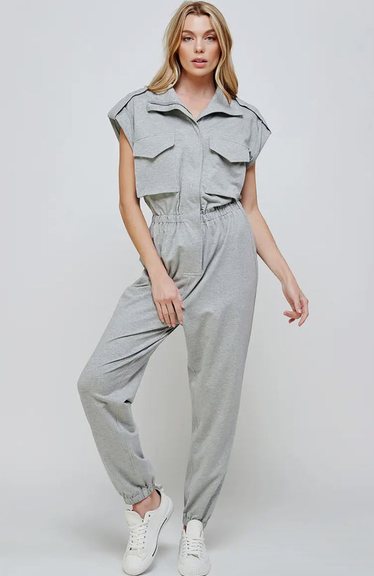 Grey Candy Jumpsuit