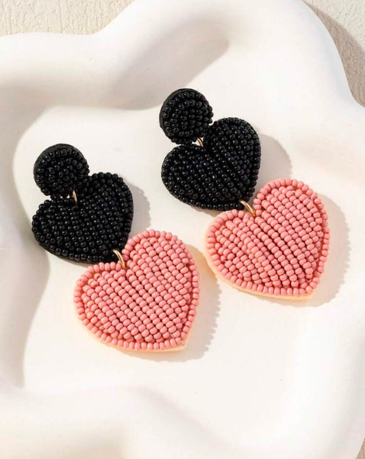 Beaded Hearts