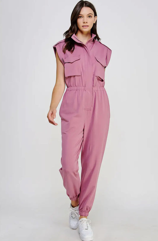 Mauve Candy Jumpsuit