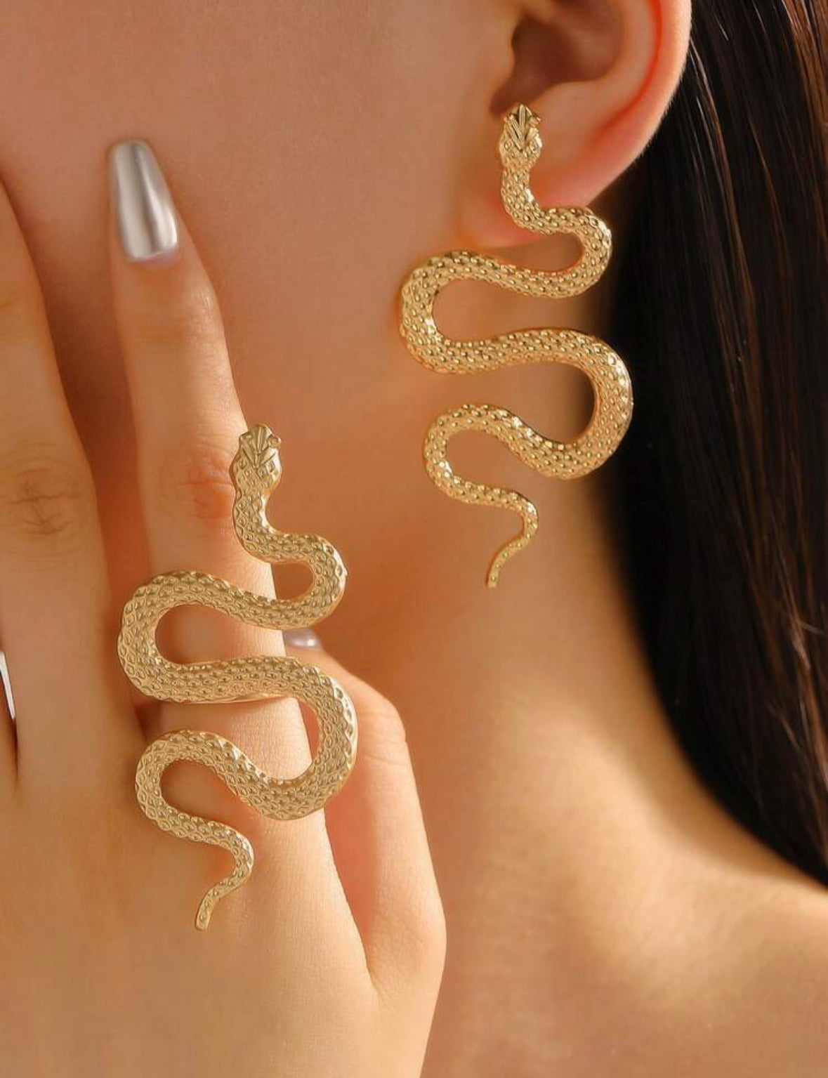 Gold Snake Set