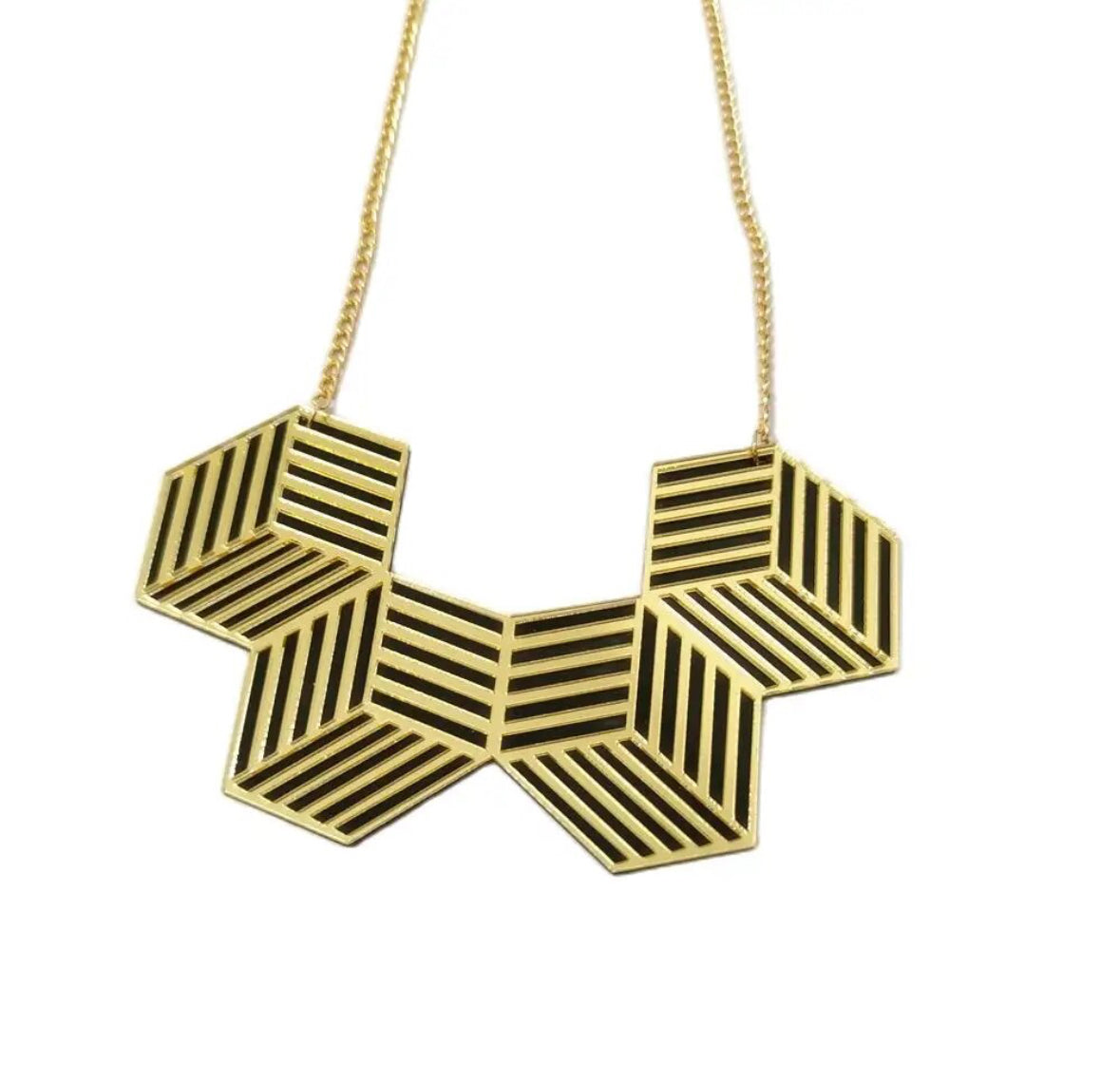 Honeycomb Necklace