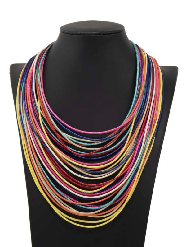 Multicolored Talia Necklace